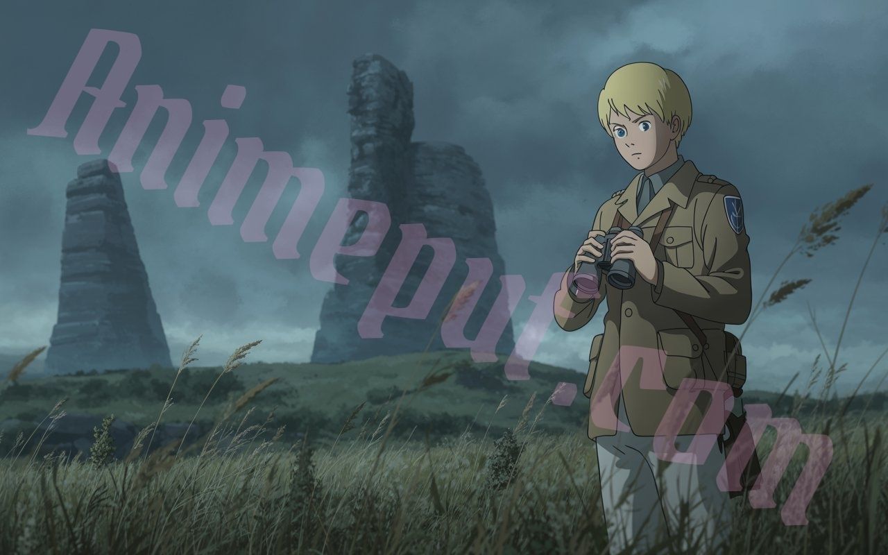 Attack on Titan Armin Arlert erkek karakter resmi görsel