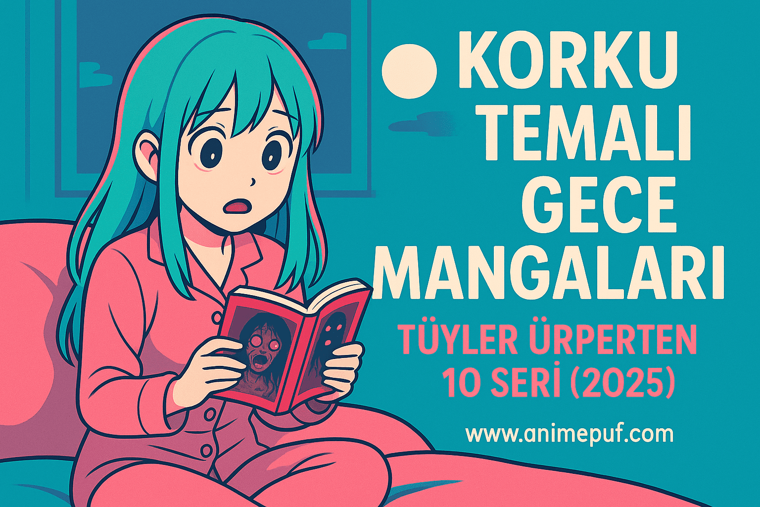 Geceleri korku mangası okuyanların gizli yeteneği: sabaha kadar gözleri açık uyuyabilmek!