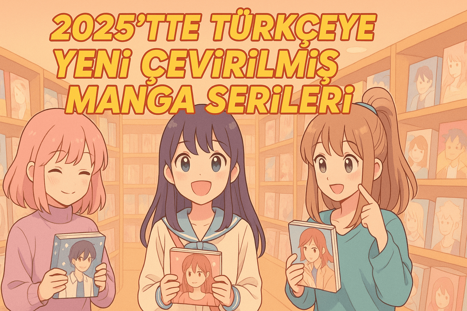 Manga yeni çıkınca kızlar kitapçıya koştu, Japonca bilmeyenlere de umut var!
